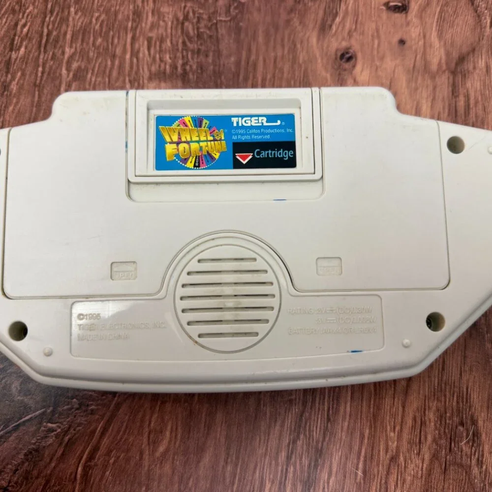 Vintage Wheel of Fortune Tiger Electronics Handheld Game 1995